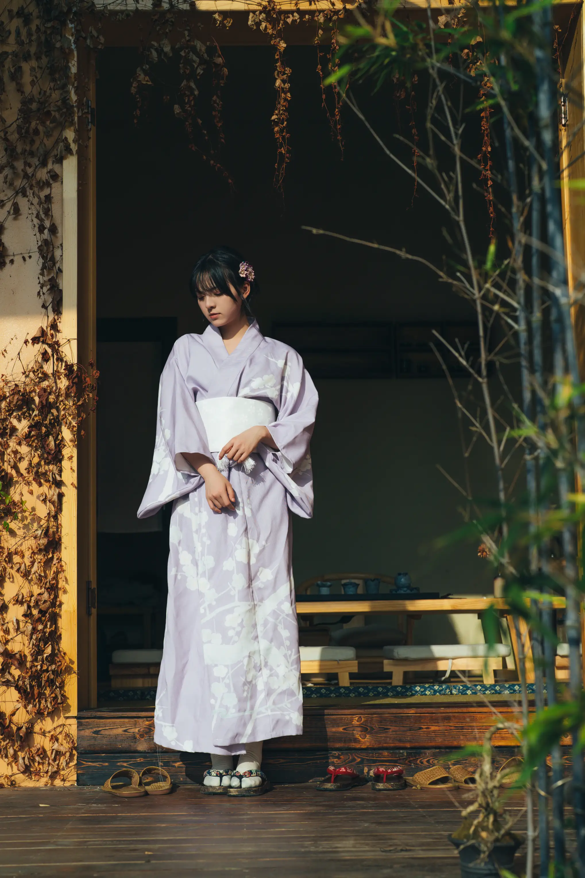 [YITUYU] 2022.02.09 Vol.772 – Japanese style story, photo of a girl in a Japanese garden dudu#[56P]-43